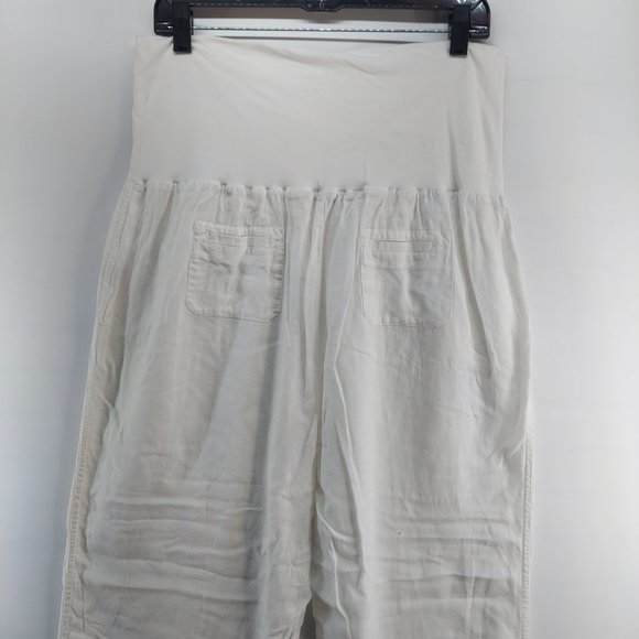 Soft Surroundings Fold Over Waist Pants Wide leg - Picture 7 of 11